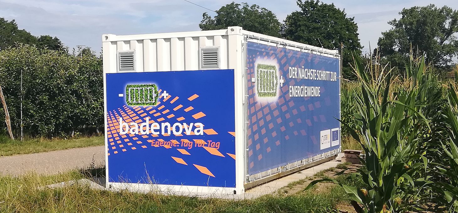 Stationary redox flow battery storage from Badenova